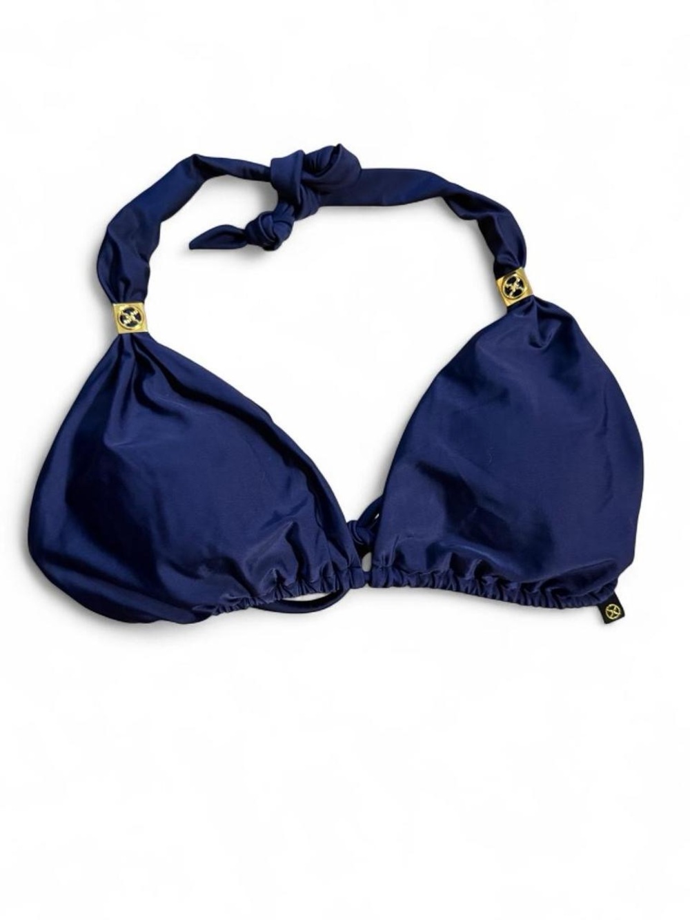 Vix Paula Hermanny Swim navy blue bikini top